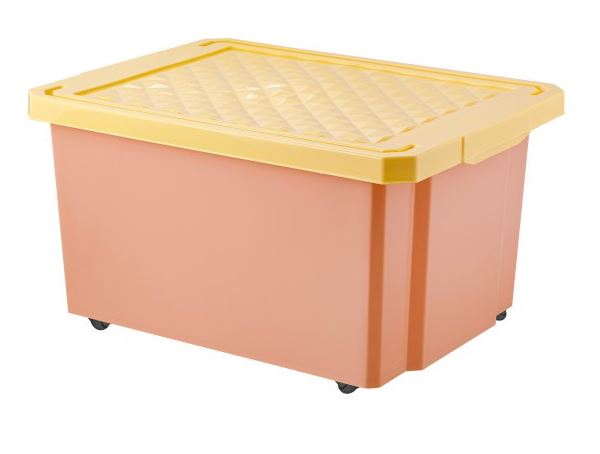 Детский ящик Lalababy Follow Me 57л персиковая карамель